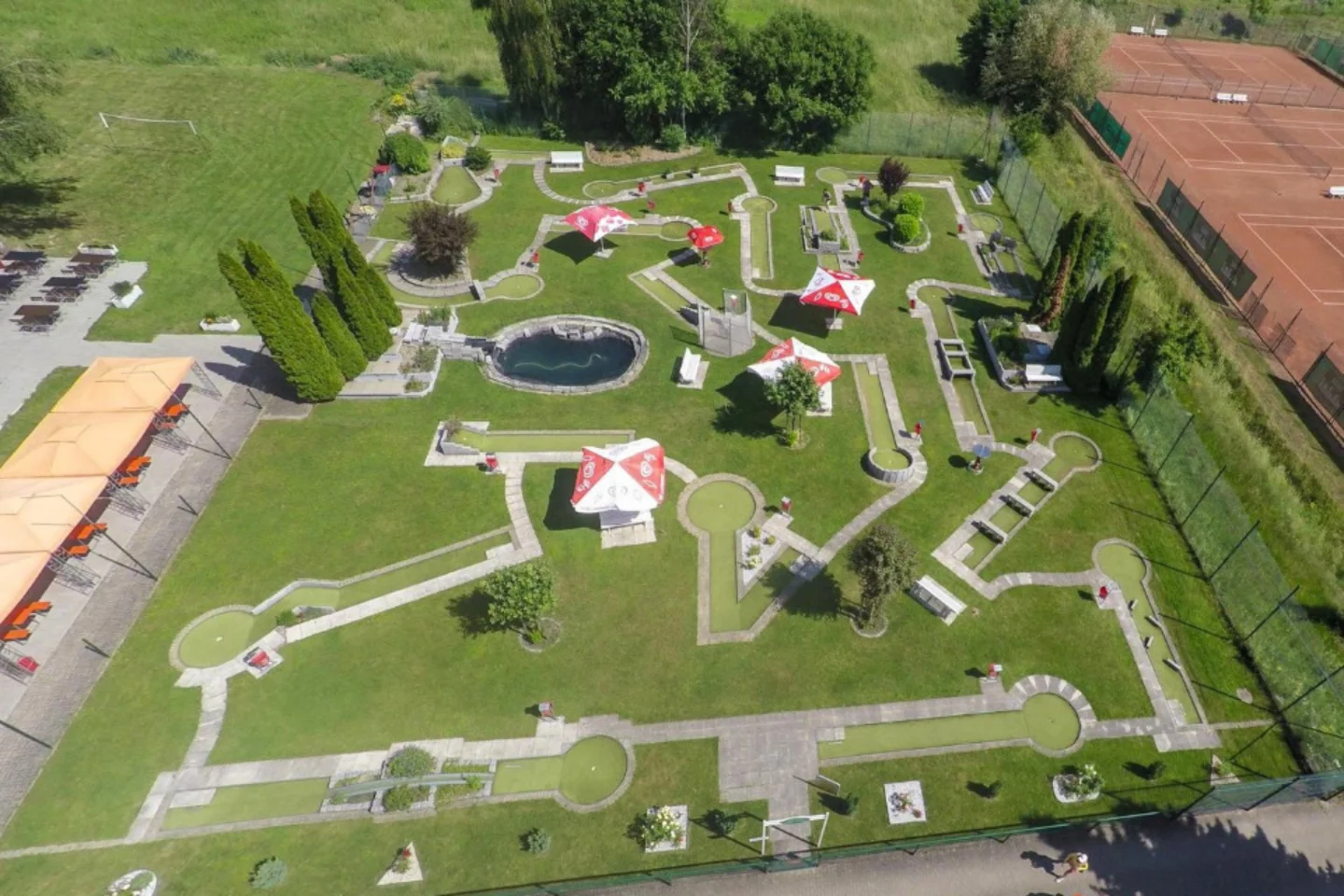 Vorschaubild von Minigolfplatz des OKIDOKI-Kinderland Bühl